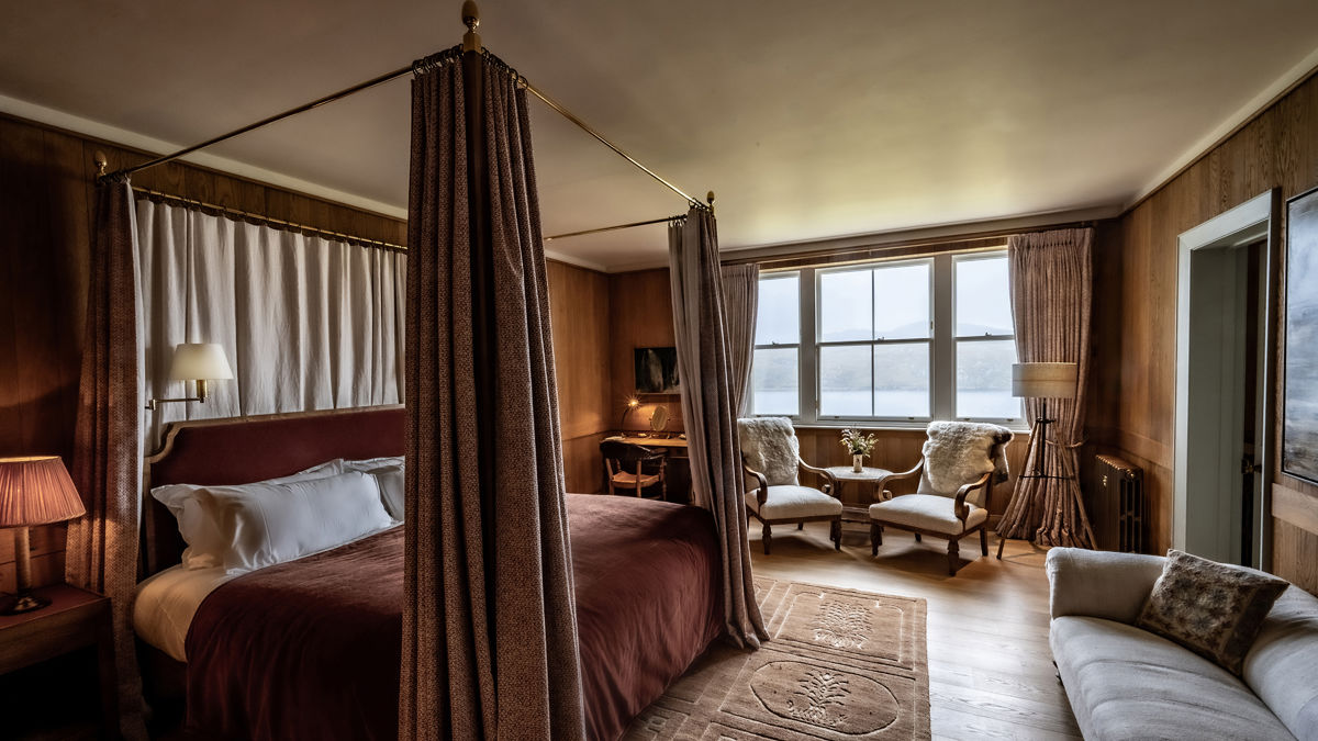 Bedroom with natural light