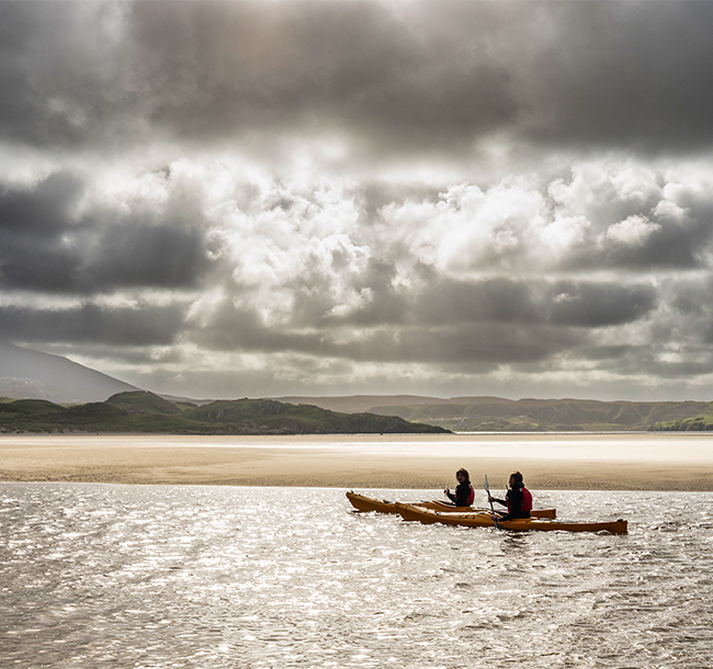 Experience Kayaks & Paddleboarding at SCALISCRO estate on the lsle of Lewis